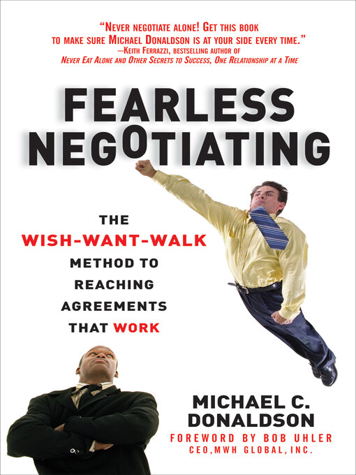 Title details for Fearless Negotiating by Michael C. Donaldson - Available